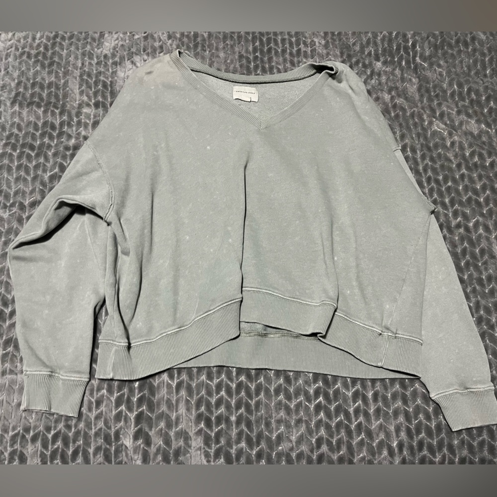 American Eagle distress boyfriend sweater